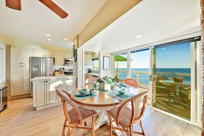 Dining - Ocean Front, Amazing Views,Best 2BR in Ocean Beach! (San Diego)