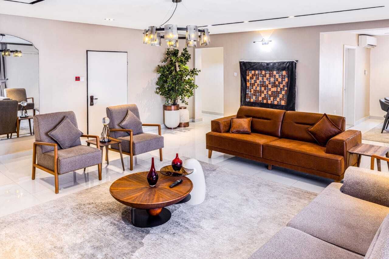 Ático ejecutivo, balcón | Zona de estar