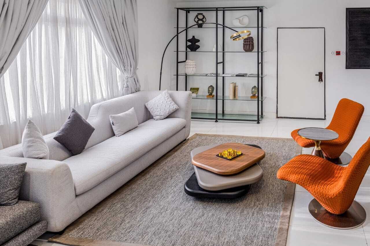 Presidential-Apartment, Balkon | Wohnbereich