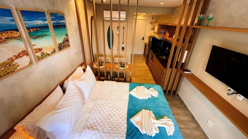 FLAT STUDIO COM VARANDA - BY LIVING