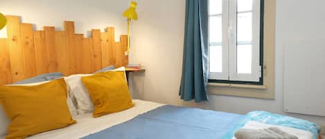 1 室のベッドルーム、アイロン / アイロン台、WiFi、ベッドシーツ