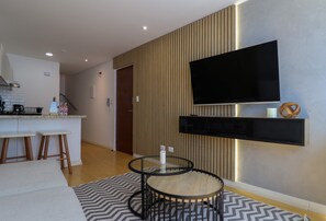 TV, offices - w* | Deluxe 1BR Duplex in the Heart of Barranco (Barranco)