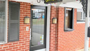 Façade de l’hébergement