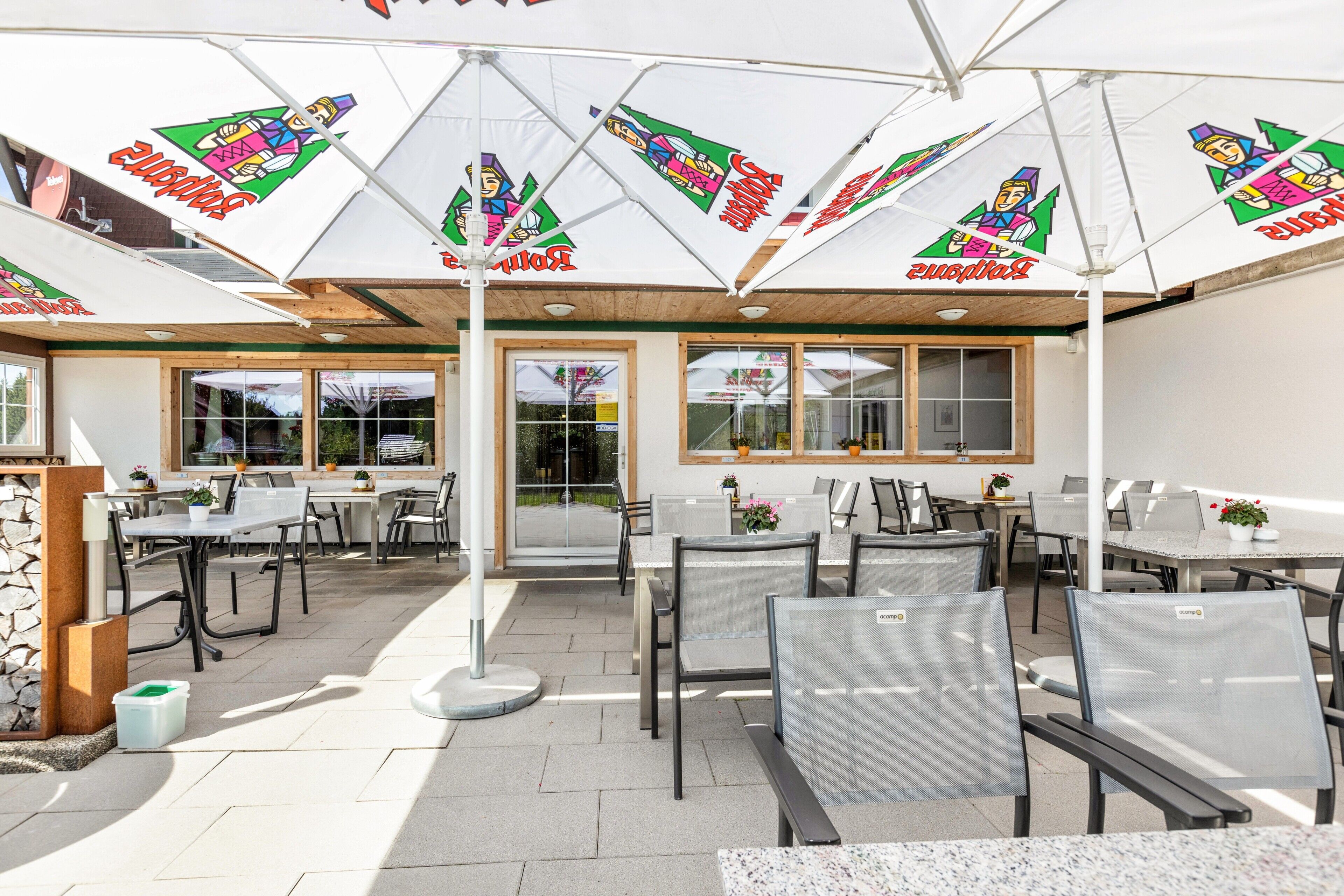 Udendørs spisemuligheder