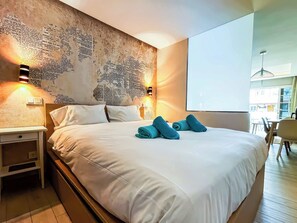 1 bedroom, iron/ironing board, WiFi, bed sheets - Casa Arno - Lovely Modern Apartment In Puerto De Mogan (Lomo Quiebre)