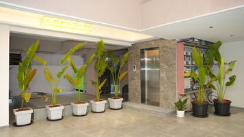 Dobbeltrom – deluxe, byutsikt | Innvendig