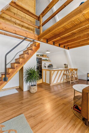 Unclassified image, 2 of 32, button - Charming A-frame cabin with AC in beautiful Flagstaff (Flagstaff)