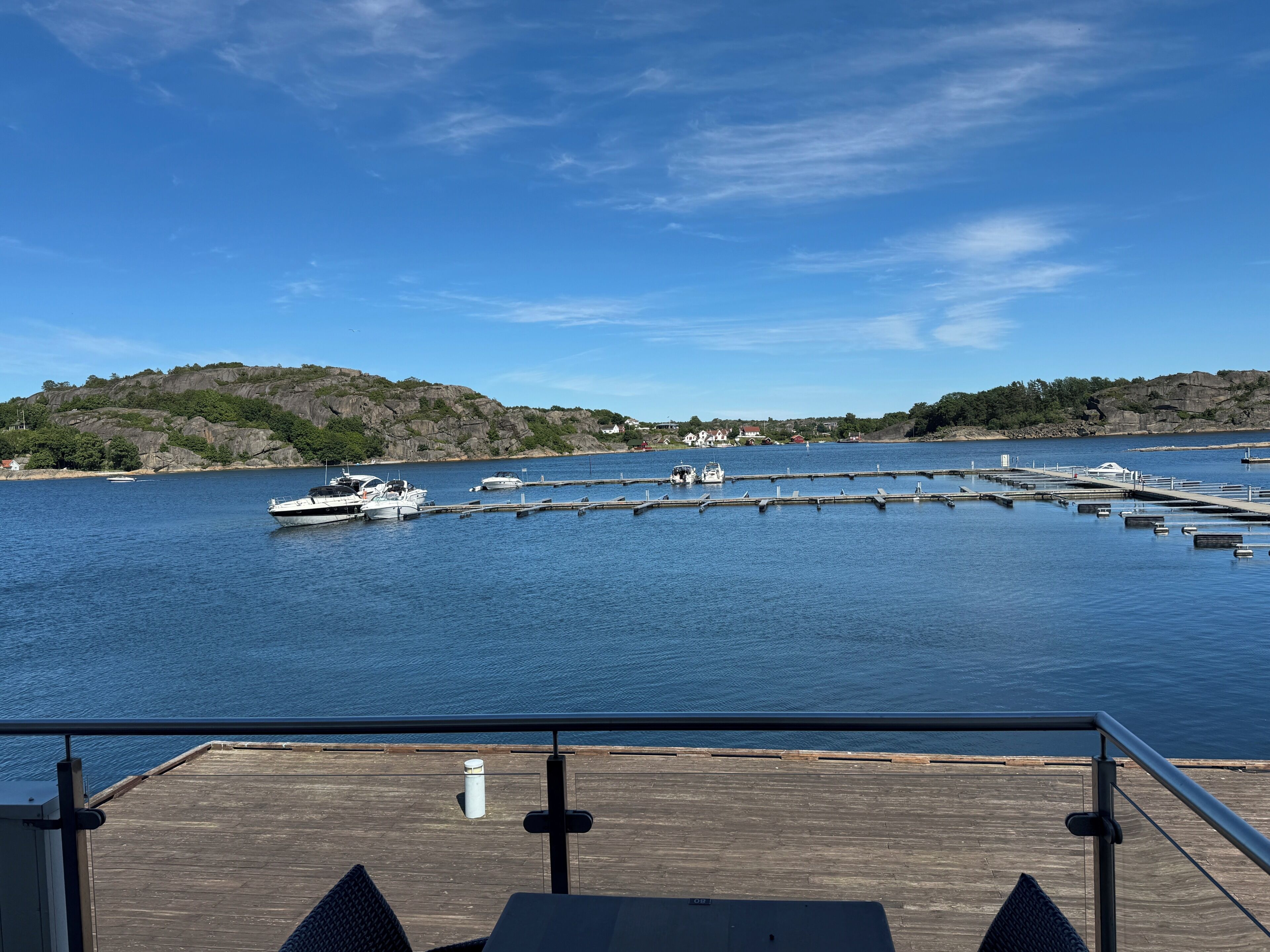 Leilighet – superior, sjøutsikt | Terrasse/patio