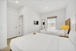 2 chambres, bureau, lit parapluie, Wi-Fi gratuit