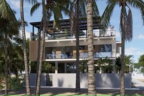 Exterior - Casa Las Palmas Grand Beachfront Luxury Villa in Jacó (Jaco)