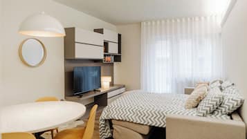 1 Schlafzimmer, Bügeleisen/Bügelbrett, kostenloses WLAN, Bettwäsche