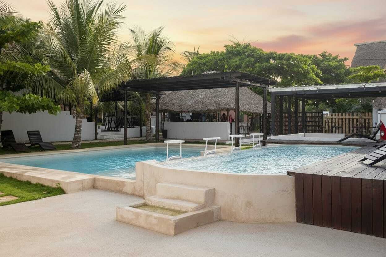 Outdoor pool