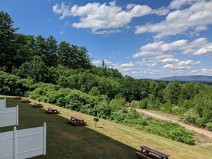 Outdoor dining - Lakeview Retret for the Whole Family (Laconia)