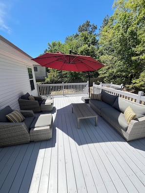 Terrace/patio - Masters Week Retreat Near Augusta – Quiet, Comfortable & Spacious (Warrenville)