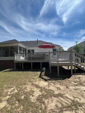 Terrace/patio - Masters Week Retreat Near Augusta – Quiet, Comfortable & Spacious (Warrenville)