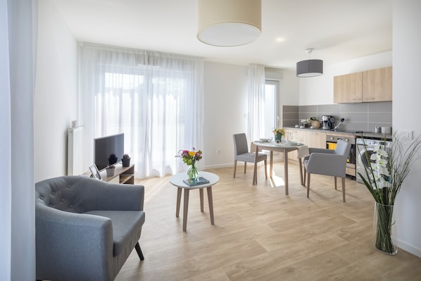 Living area - Zenao Appart'hôtels Boissy-Saint-Léger (Boissy-Saint-Léger)