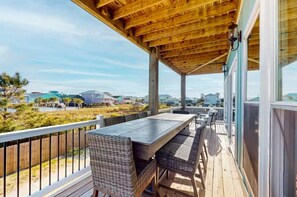 Ferienhaus, Mehrere Betten (Sandy Pines) | Speisen im Freien