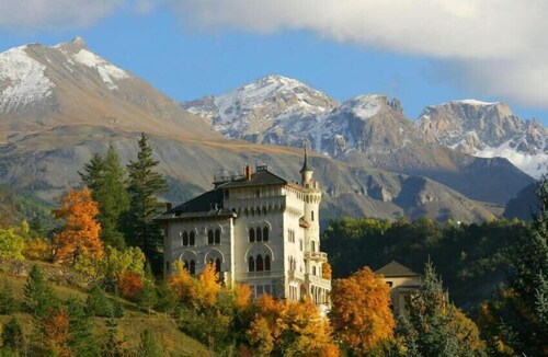 Luxury apartment in the castle in Jausiers