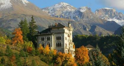 Luxury apartment in the castle in Jausiers