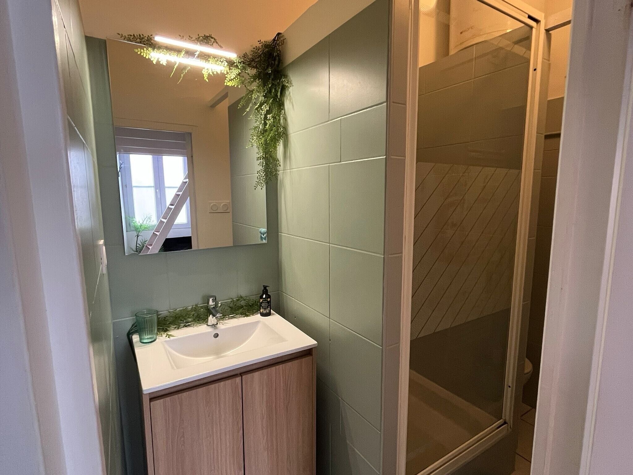 Dusche, Handtücher
