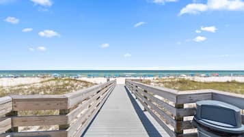 Condo, 1 King Bed with Sofa bed (SeaSpray West 303-Gulf Front) | Beach | On the beach