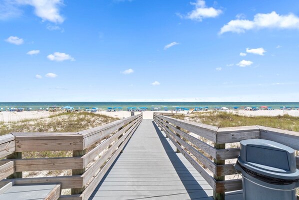 Condo, 1 King Bed with Sofa bed (SeaSpray West 303-Gulf Front) | Beach | On the beach - Seaspray West 303-gulf Front (Pensacola)
