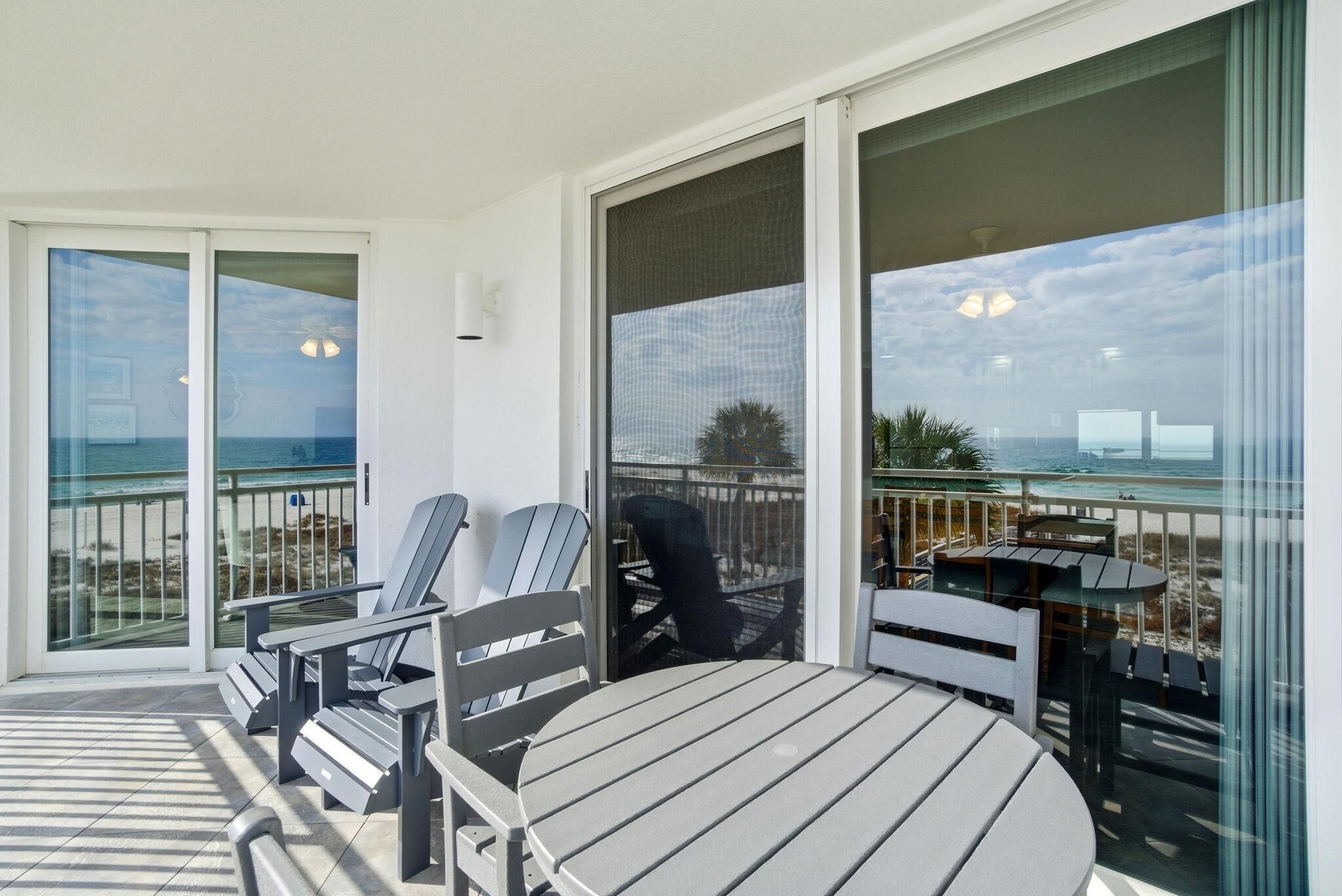 Condo, 1 très grand lit et 1 canapé-lit (SeaSpray West 303-Gulf Front) | Restauration en plein air