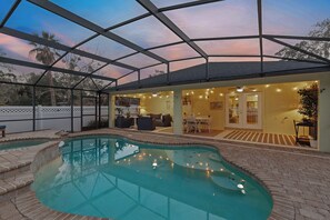 Beheizter Pool