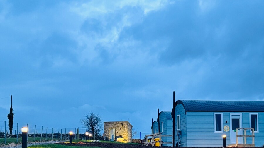 The Dozy Donkey Shepherd Hut Campview Farm Stay