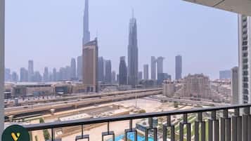 Luxury Apartment, Balcony, City View | Balcony