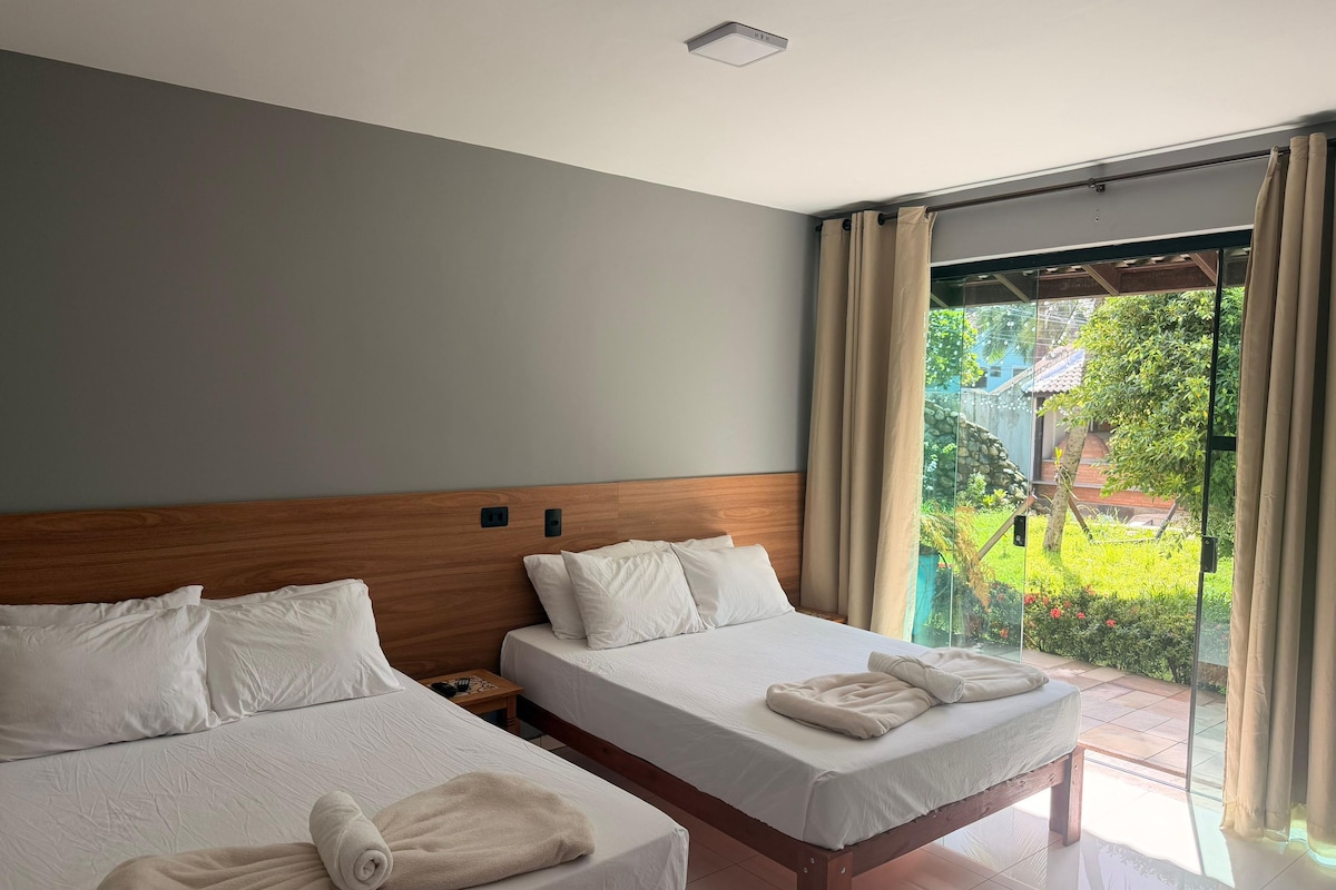 Familien-Suite, Gartenblick | Blick auf den Garten