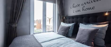 1 soverom, strykejern/-brett, wi-fi og sengetøy