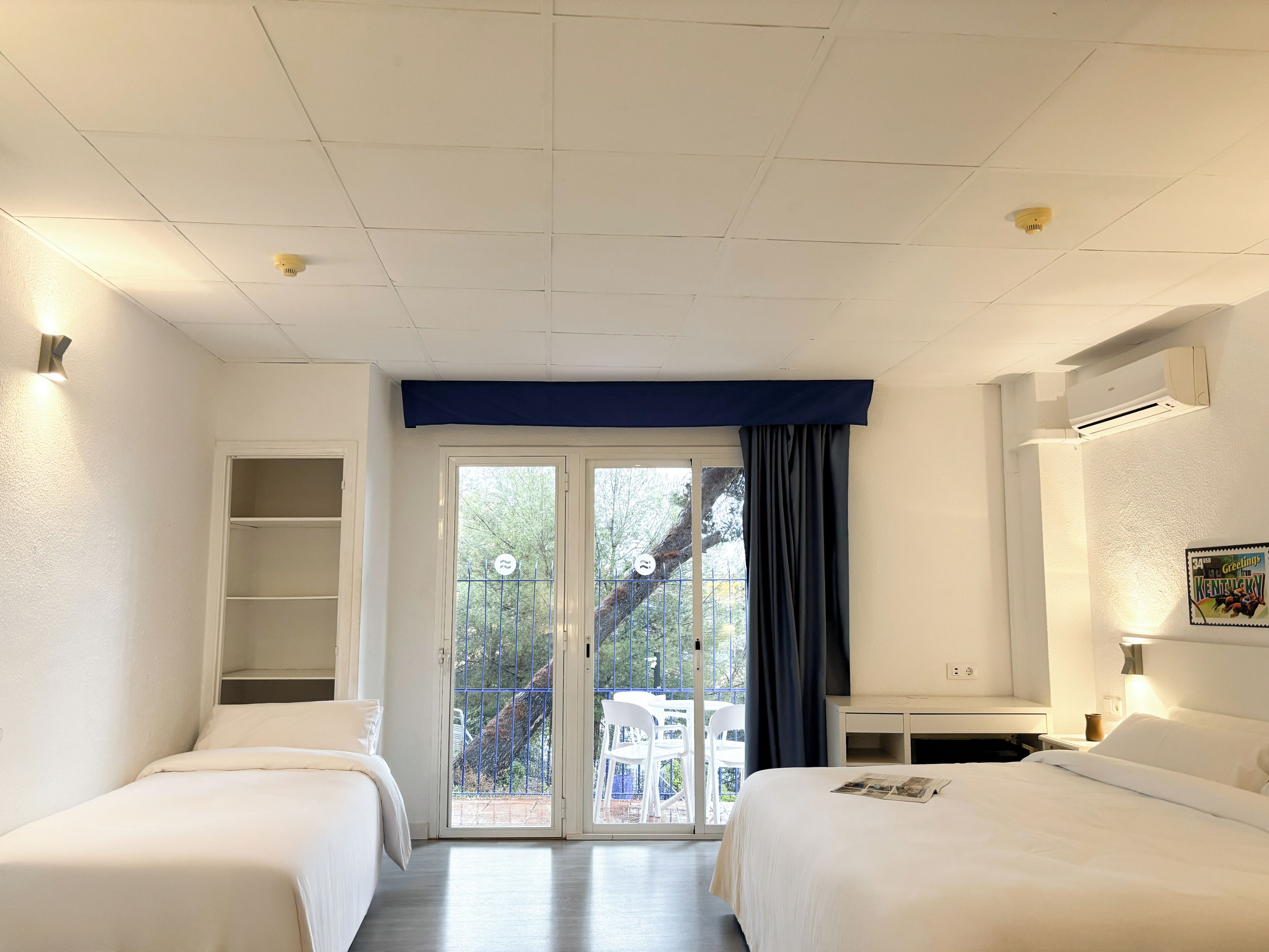 In-room safe, blackout curtains, free WiFi