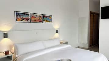 In-room safe, blackout curtains, free WiFi