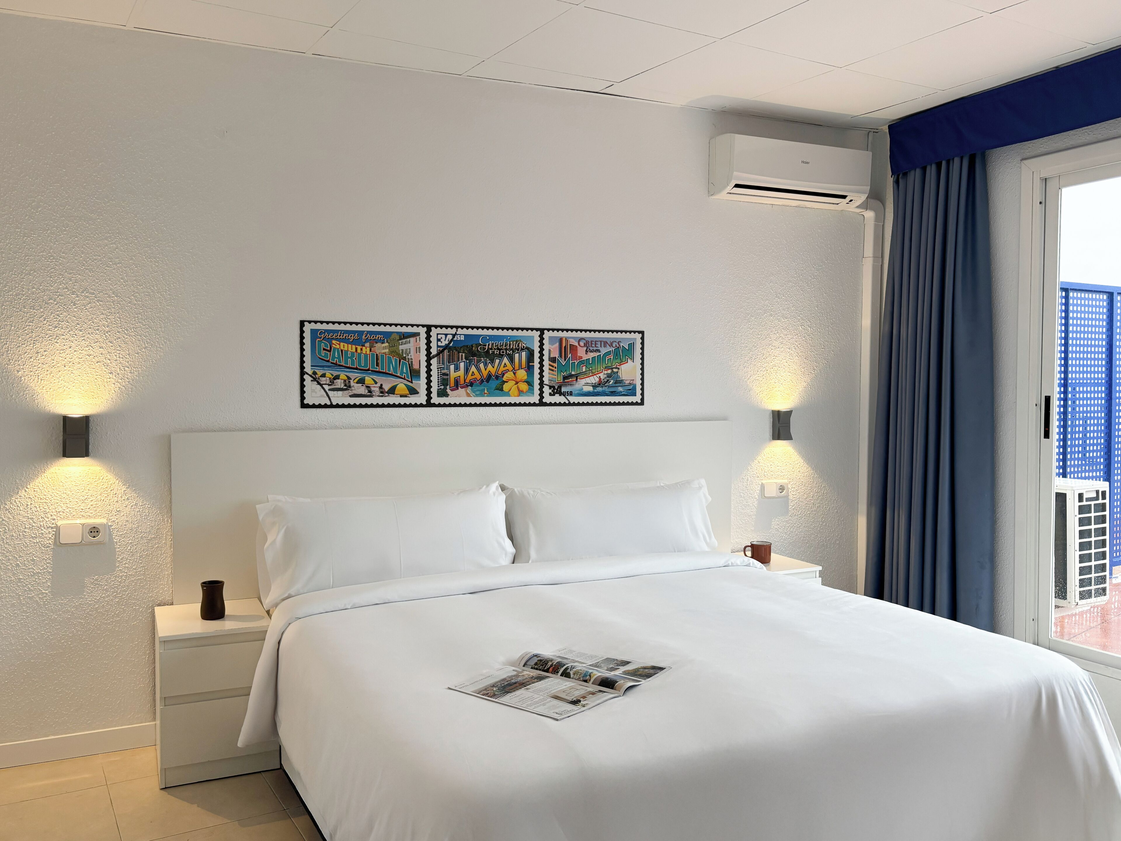 Habitación doble superior, vistas al mar | Caja fuerte, cortinas opacas, wifi gratis