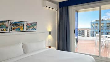 Caja de seguridad en la habitación, cortinas blackout y wifi gratis