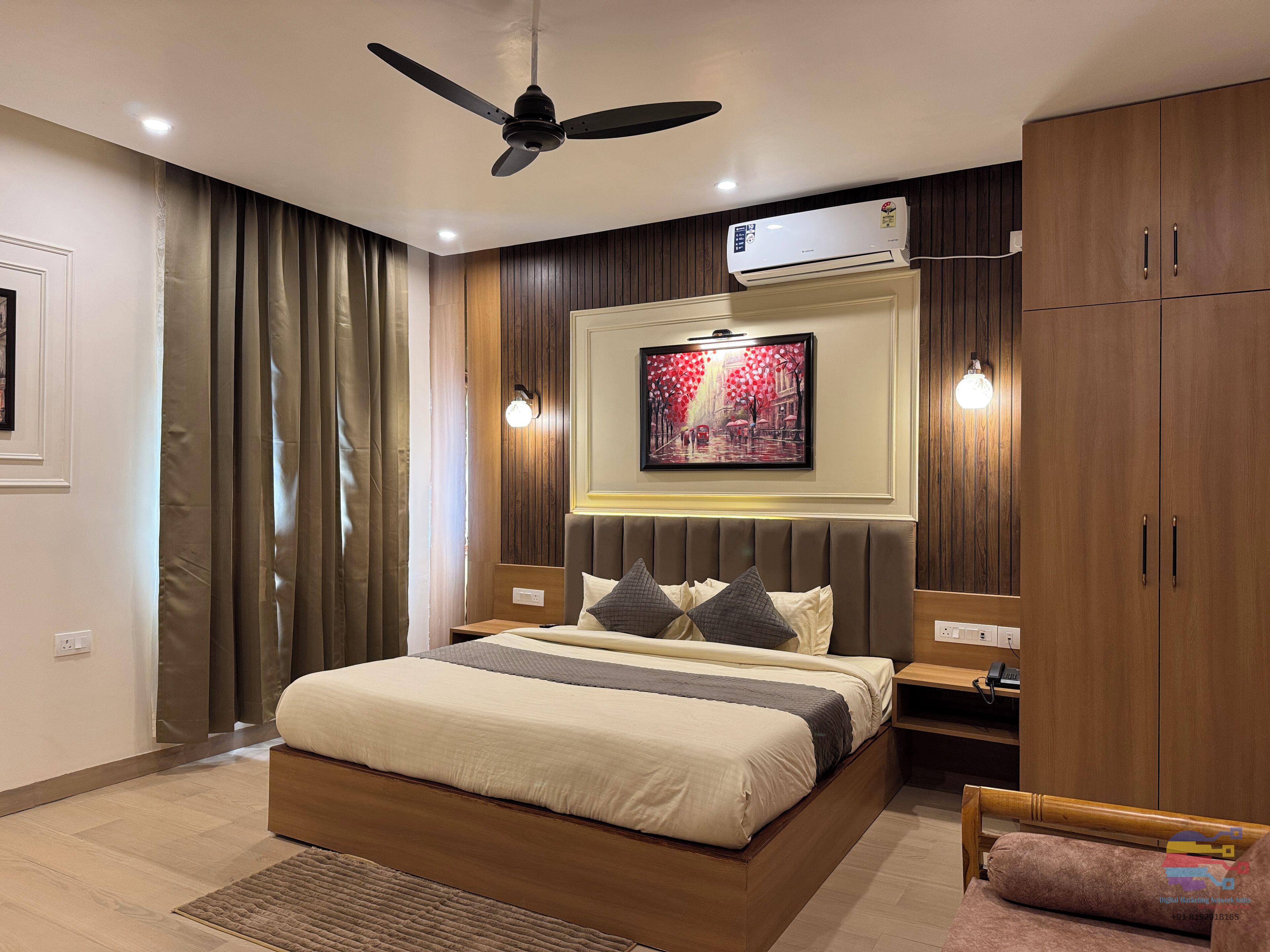 Superior-huone, kaupunkinäköala | Kannettavalle tietokoneelle sopiva työtila, ilmainen Wi-Fi