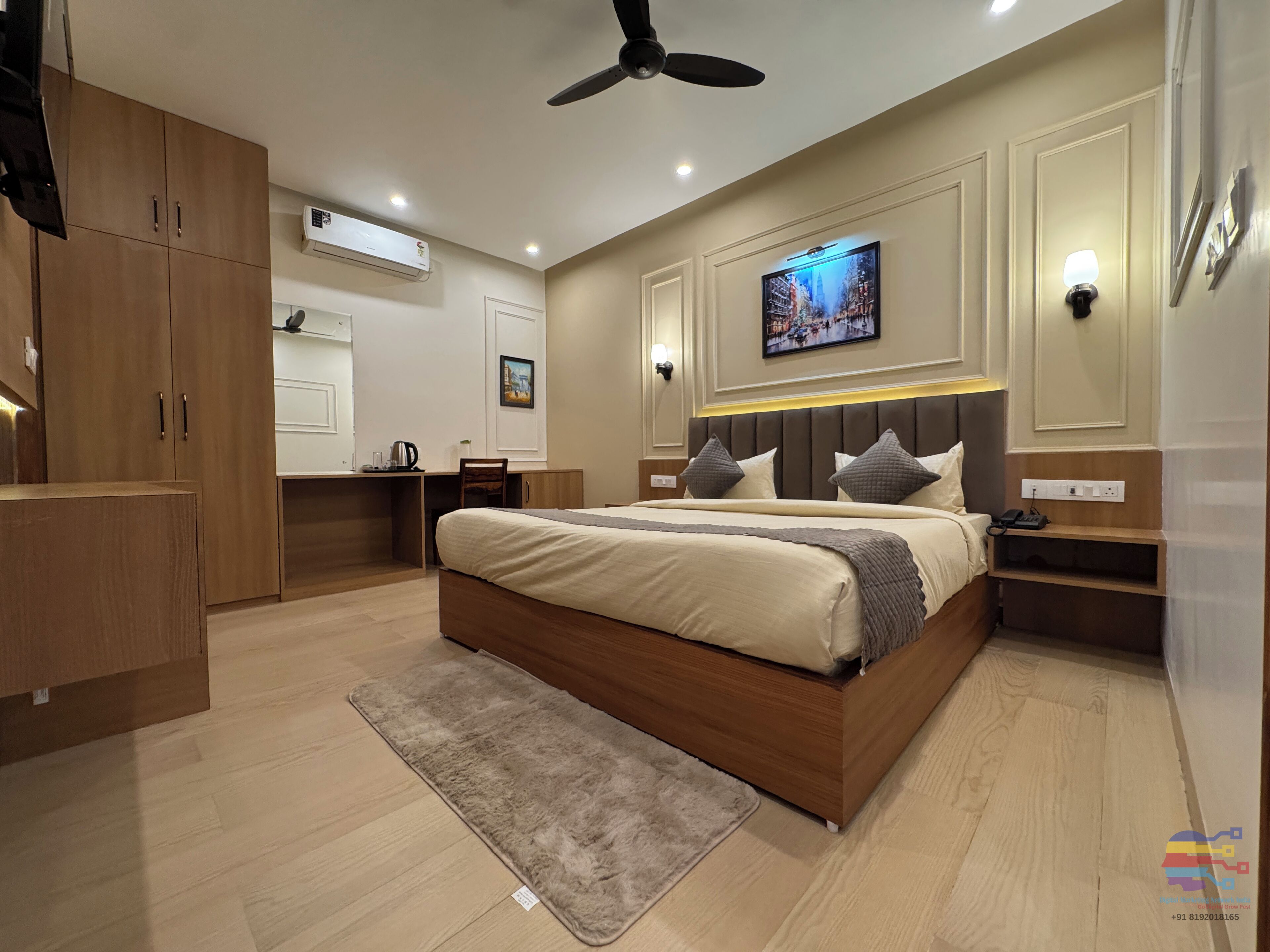 Habitació clàssica | Espai de treball apte per a portàtils i wifi gratuïta 