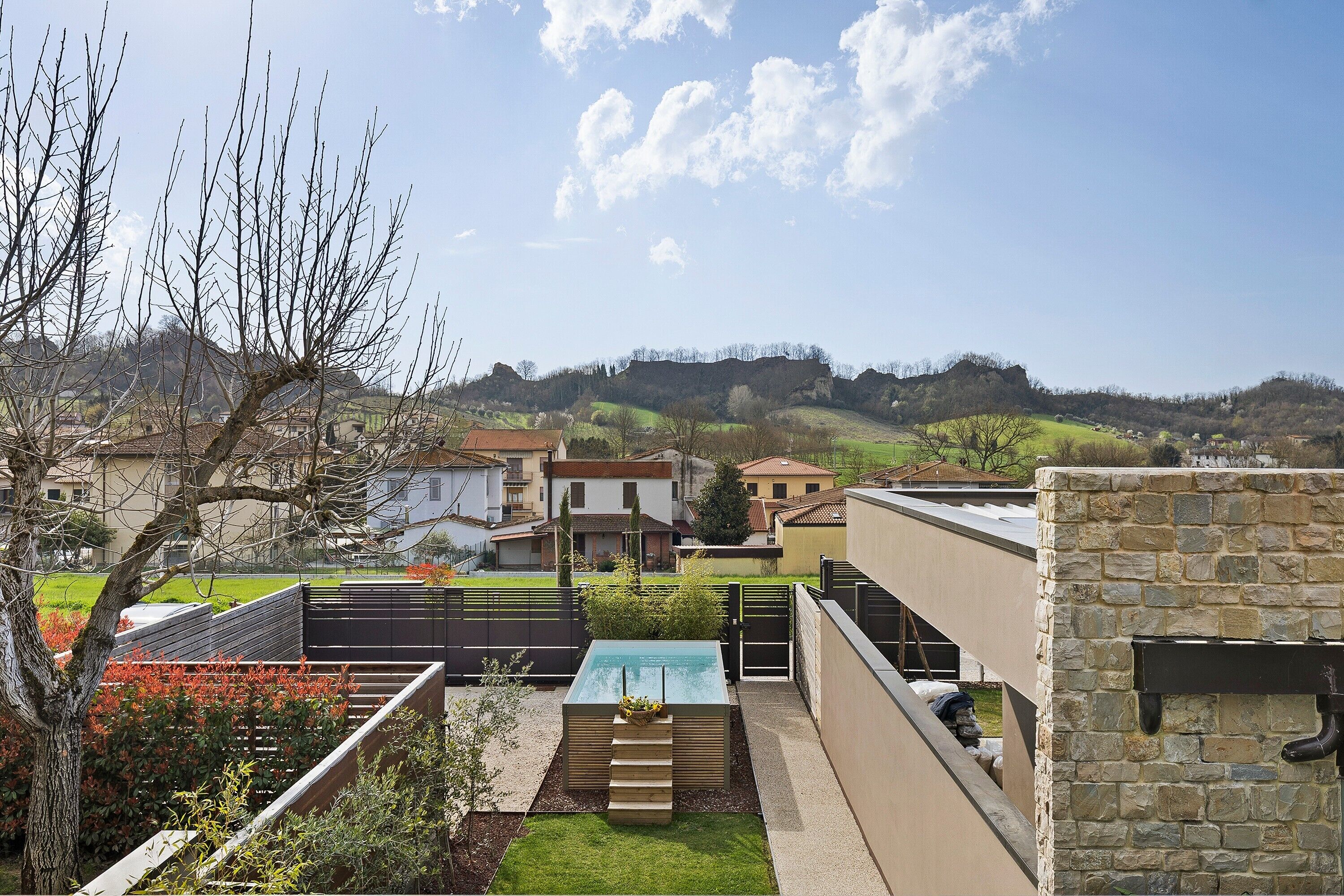 Enceinte de l’hébergement