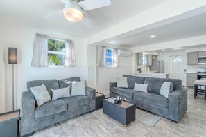 House, 2 Queen Beds (Bonita Aqua) | Living area - Bonita Aqua (Fort Myers Beach)