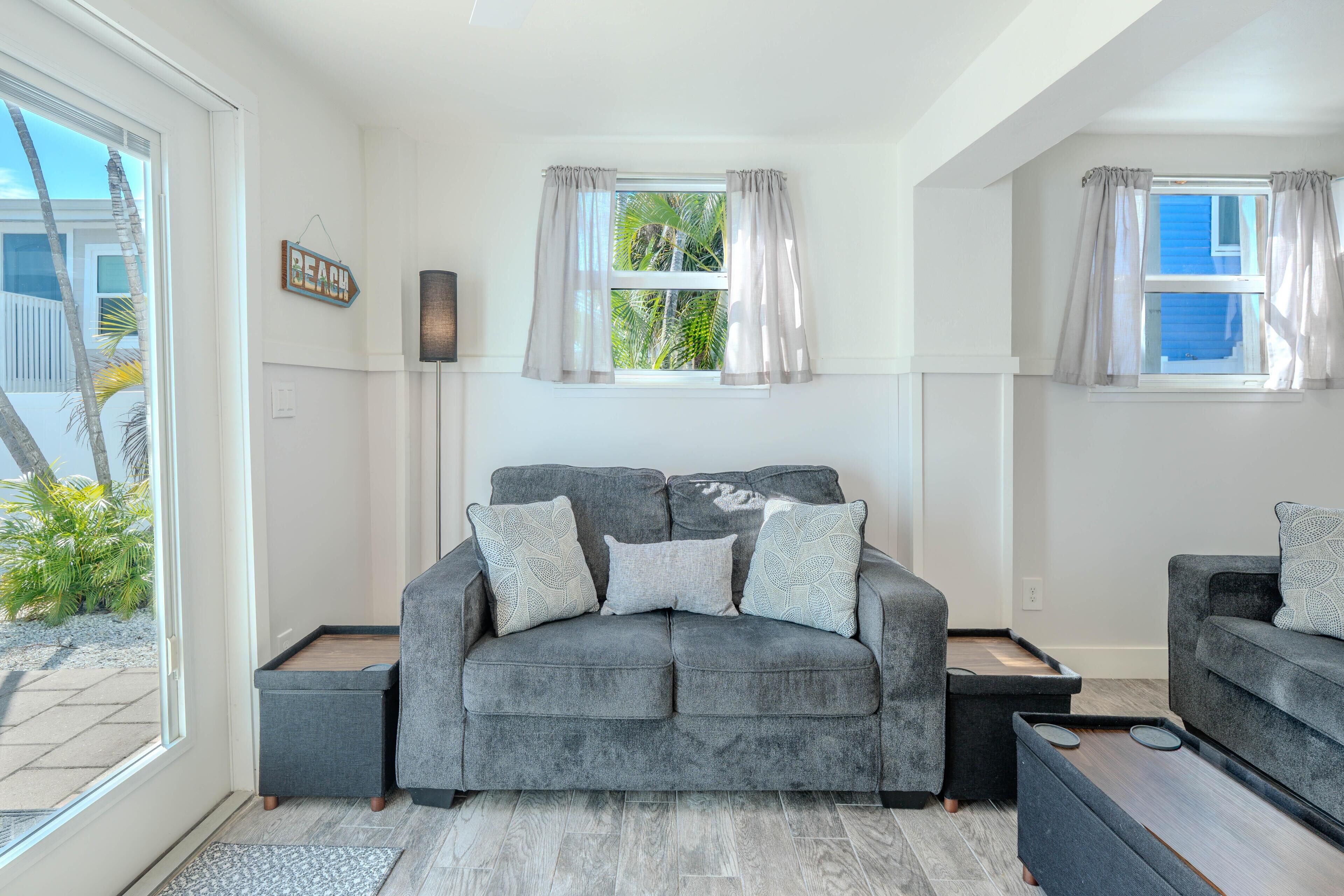 Casa, 2 camas de matrimonio (Bonita Aqua) | Zona de estar