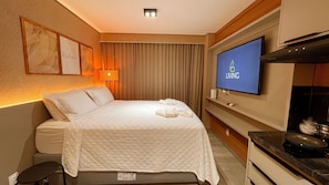 Hypo-allergenic bedding, free WiFi - Studios Vista Lateral do Mar - By LIVING (João Pessoa)