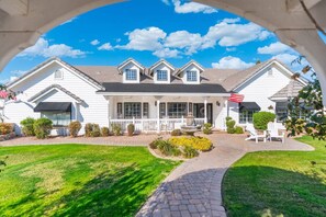 Exterior - 4BR Home | Pool, Hot Tub, Game Room & Fire Pit (Mesa)