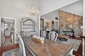 Dining - 4BR Home | Pool, Hot Tub, Game Room & Fire Pit (Mesa)