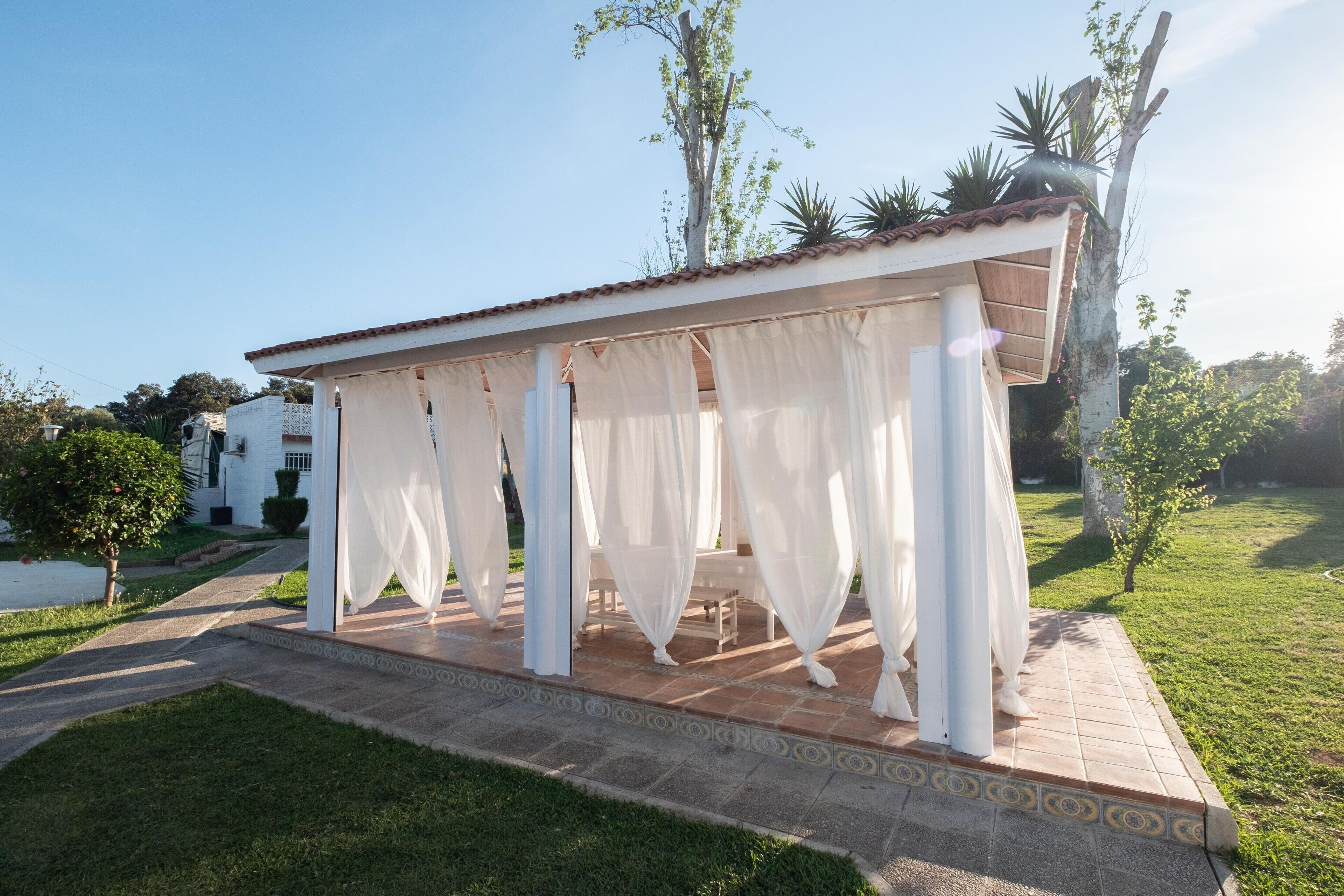 Enceinte de l’hébergement