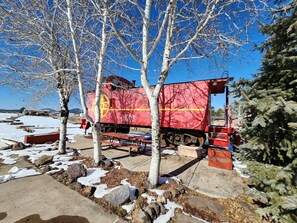 Familieværelse - bjergudsigt