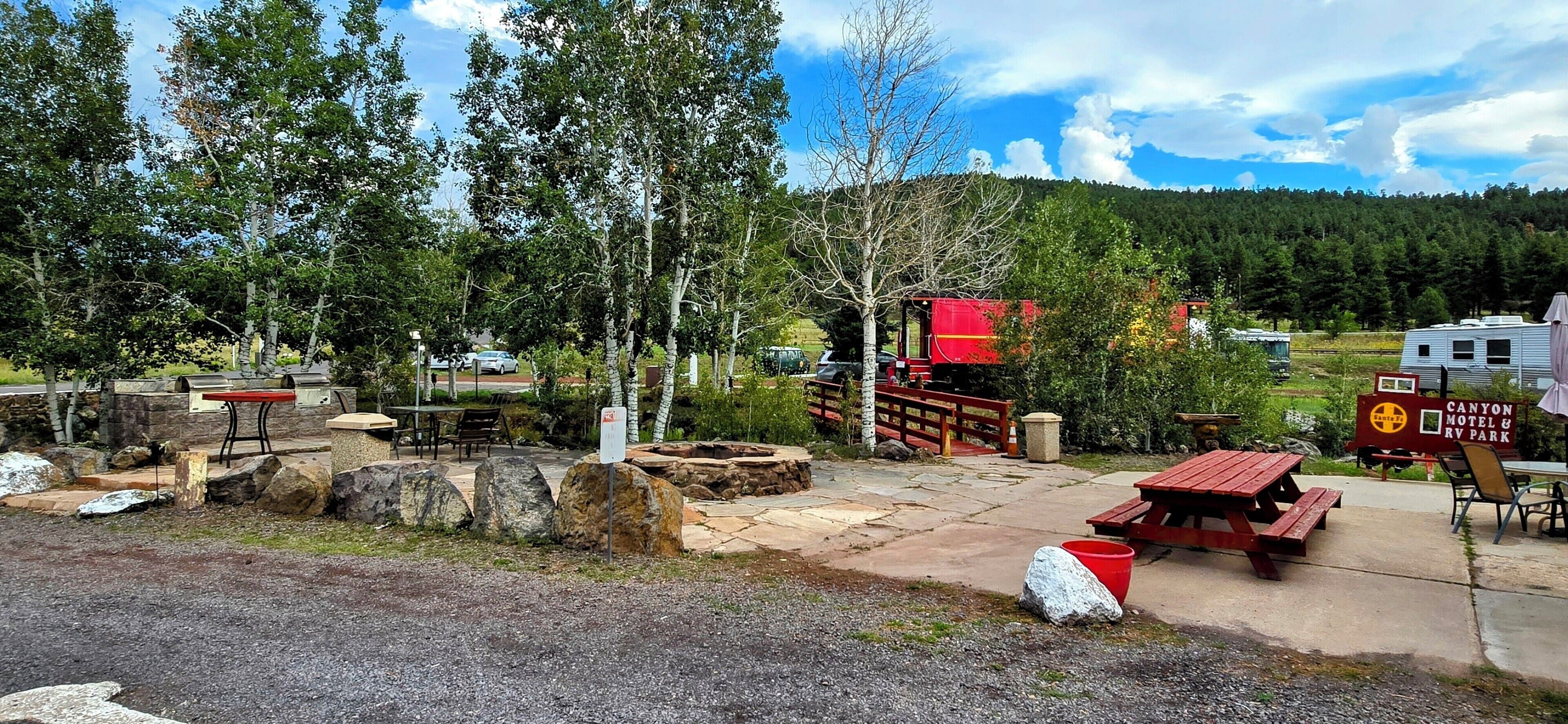 Opções para refeição ao ar livre