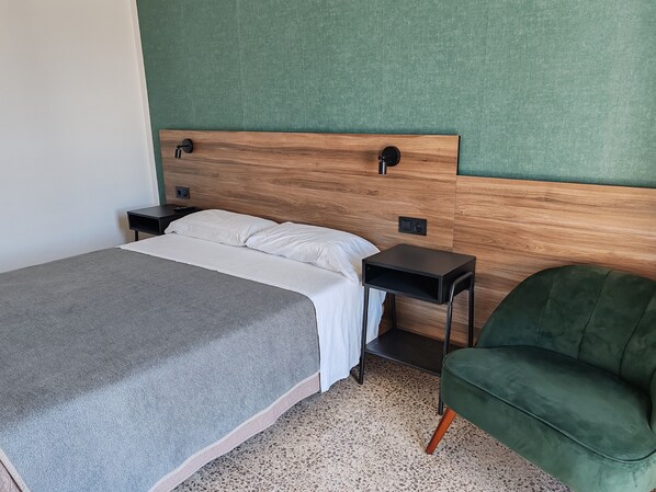 Double Room, Balcony, City View | In-room safe, desk, free WiFi