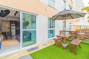Outdoor dining - Muro Alto Clube #118 - Apartment by Carpediem (Ipojuca)