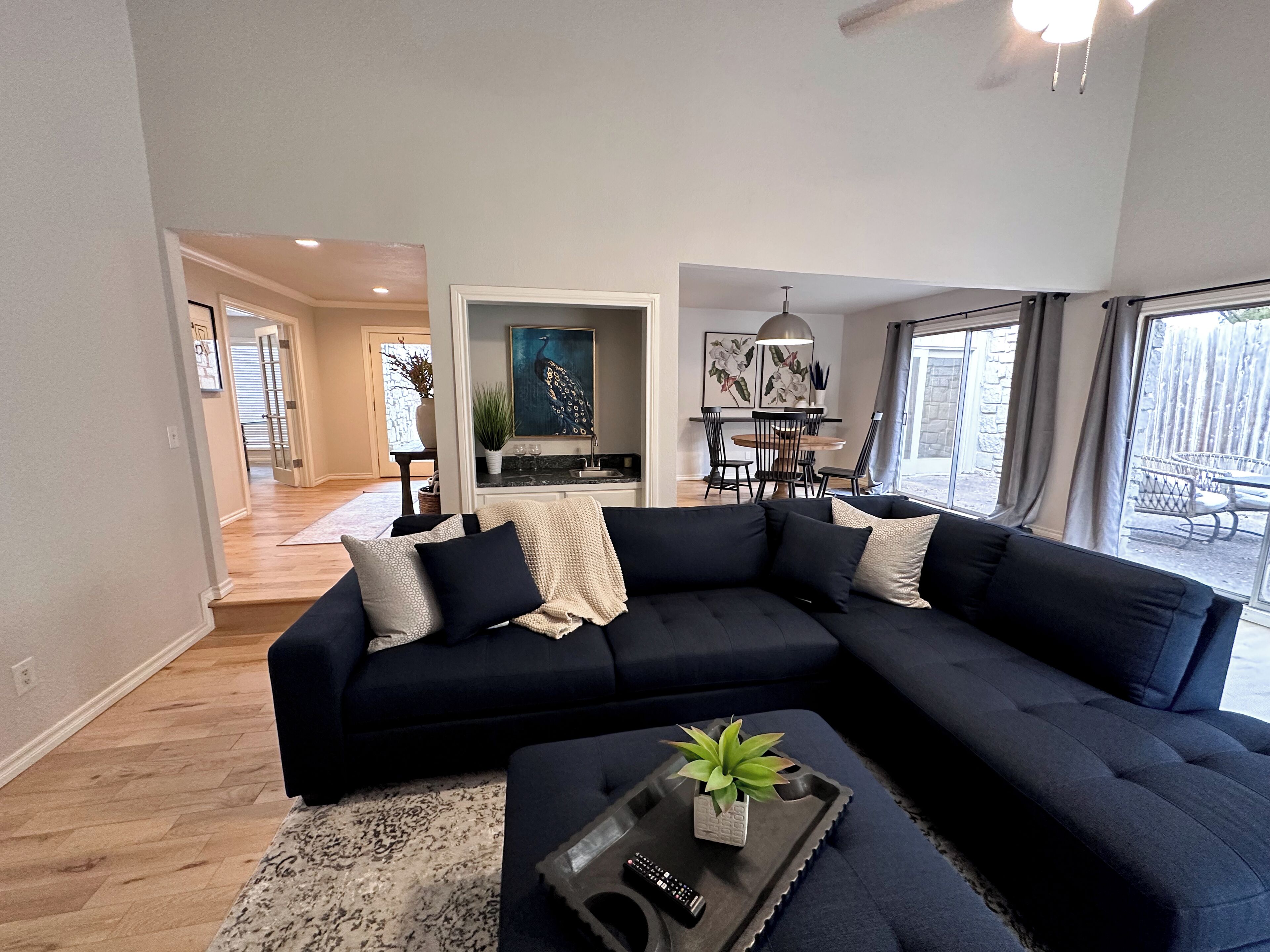 Smart TV, ping pong, books